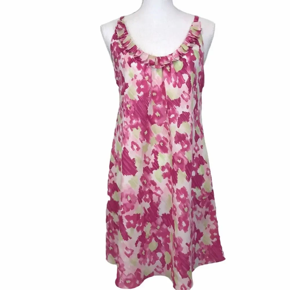 Oscar de la Renta Pink Label Dress Nightgown - Picture 1 of 10